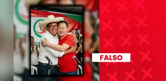 Imagen de Roberto Sánchez y Kenji Fujimori abrazándose es falsa: ha sido generada con inteligencia artificial Imagen de Roberto Sánchez y Kenji Fujimori abrazándose es falsa: ha sido generada con inteligencia artificial