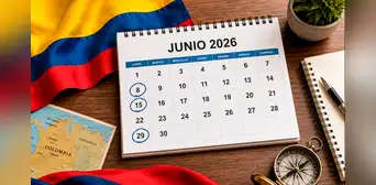 Colombia tendrá 3 fines de semana largos en junio 2026: qué días son feriados y no se trabaja por ley Colombia tendrá 3 fines de semana largos en junio 2026: qué días son feriados y no se trabaja por ley