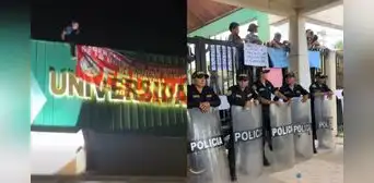 Toman la Universidad Nacional de Ucayali y anuncian protesta indefinida: “Si no nos ven, nunca cambia nada”