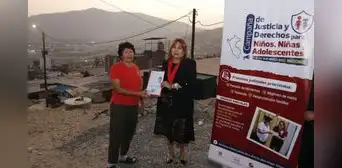 Corte del Santa entrega depósito judicial a alimentista en pueblo joven San Pedro Corte del Santa entrega depósito judicial a alimentista en pueblo joven San Pedro