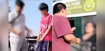 Madre rompe en llanto al confrontar a su hijo de 17 años detenido por presunta extorsión en Trujillo: “Te he criado con mi alma”