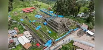 Arqueólogos descubren acceso secreto en antiguo centro ceremonial y sistema hidráulico oculto en complejo inca de Vilcas Huamán