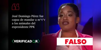Es falso que el exfiscal José Domingo Pérez haya “mandado a matar” a los animales del expresidente PPK, como afirmó Rosangella Barbarán Es falso que el exfiscal José Domingo Pérez haya “mandado a matar” a los animales del expresidente PPK, como afirmó Rosangella Barbarán