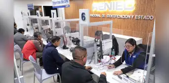Recoge tu DNI antes de la segunda vuelta: Reniec atenderá 12 horas continuas en más de 40 sedes a nivel nacional Recoge tu DNI antes de la segunda vuelta: Reniec atenderá 12 horas continuas en más de 40 sedes a nivel nacional