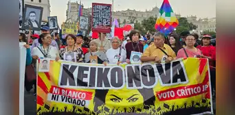 Marcha contra Keiko Fujimori: colectivos en Lima y regiones se movilizan contra lideresa de Fuerza Popular