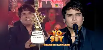 ¡Campeón de campeones! Imitador de Raphael gana la gran final de 'Yo soy grandes batallas' 2026 al derrotar a Pedro Infante ¡Campeón de campeones! Imitador de Raphael gana la gran final de 'Yo soy grandes batallas' 2026 al derrotar a Pedro Infante