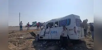 Panamericana Norte: cuatro muertos y múltiples heridos deja trágico despiste de miniván en Pacasmayo