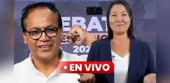 Debate Presidencial 2026 EN VIVO: Inicia encuentro entre Roberto Sánchez y Keiko Fujimori en Centro de Convenciones de San Borja