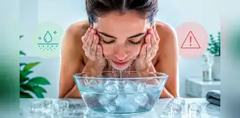 Sumergir la cara en agua con hielo se volvió tendencia viral, pero ¿beneficia tu piel o la pone en riesgo? Sumergir la cara en agua con hielo se volvió tendencia viral, pero ¿beneficia tu piel o la pone en riesgo?