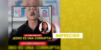 Actor Gustavo Bueno sí advirtió que un gobierno de Keiko Fujimori sería un peligro para la democracia, pero video no es actual: corresponde a las Elecciones 2021 Actor Gustavo Bueno sí advirtió que un gobierno de Keiko Fujimori sería un peligro para la democracia, pero video no es actual: corresponde a las Elecciones 2021