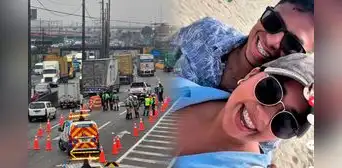 Tragedia en Vía Evitamiento: identifican a pareja que falleció en accidente tras perder el control de su motocicleta Tragedia en Vía Evitamiento: identifican a pareja que falleció en accidente tras perder el control de su motocicleta