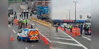 Fatal accidente deja dos fallecidos en Vía Evitamiento y generó fuerte congestión vehicular desde Acho Fatal accidente deja dos fallecidos en Vía Evitamiento y generó fuerte congestión vehicular desde Acho