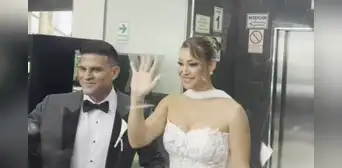 ¡Se dieron el sí! Karla Tarazona y Christian Domínguez sellaron su amor en una romántica boda por civil