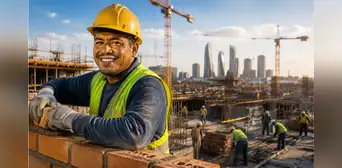Colombiano es contratado en España como Albañil ante creciente demanda: "Trabajando en la construcción gano unos 60 € al día y me alcanza para vivir"