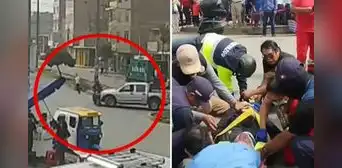 Sacerdote que se desplazaba en su moto resultó herido tras fuerte choque con una camioneta en Chosica Sacerdote que se desplazaba en su moto resultó herido tras fuerte choque con una camioneta en Chosica