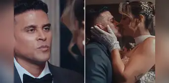 Christian Domínguez se emociona al dedicar sus votos matrimoniales a Karla Tarazona: "Con lealtad y mucho amor"