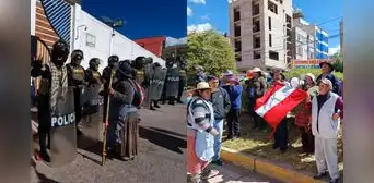 Keiko Fujimori no llegó a Puno: militantes de fujimorismo se enfrentan a dirigentes que rechazaron su presencia