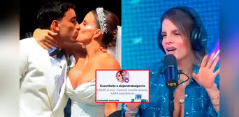 Alejandra Baigorria deja en shock al revelar la fortuna que ganó por suscripciones el día de su boda con Said Palao Alejandra Baigorria deja en shock al revelar la fortuna que ganó por suscripciones el día de su boda con Said Palao