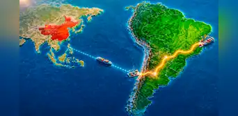 Un nuevo corredor de casi 4.000 km recorrerá 4 países de América Latina y unirá 2 océanos para fortalecer el comercio con Asia