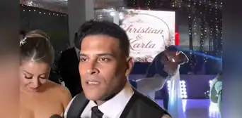 Christian Domínguez revela por qué prefirió una boda discreta con Karla Tarazona: "No hay luna de miel"