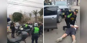 Ataque de sicarios deja dos muertos y un herido en Comas: sujeto interceptó la unidad en la que viajaban