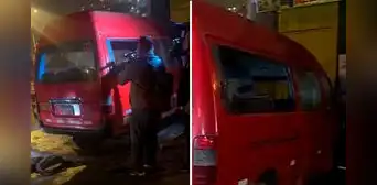 Lanzan dos bombas molotov contra combi de Los Rojitos en SJM: al menos 3 bandas extorsionan a la empresa