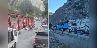 Carretera Central: obras en puente Tamboraque generan intenso tráfico en ruta Lima-La Oroya