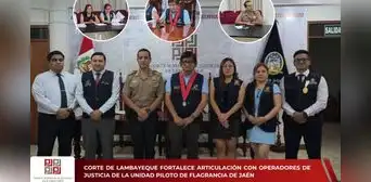 Corte de Lambayeque fortalece articulación con operadores de justicia de la Unidad Piloto de Flagrancia de Jaén Corte de Lambayeque fortalece articulación con operadores de justicia de la Unidad Piloto de Flagrancia de Jaén