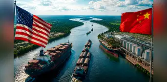 Un río de América Latina de casi 4.000 km se convierte en epicentro de la rivalidad entre EE.UU. y China por comercio y exportaciones Un río de América Latina de casi 4.000 km se convierte en epicentro de la rivalidad entre EE.UU. y China por comercio y exportaciones