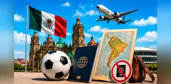 Los países de América Latina que no necesitan visa para viajar a México y ser parte del Mundial 2026