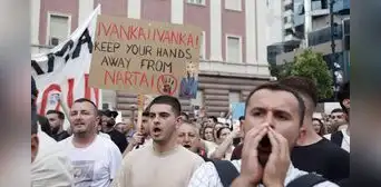 Miles protestan en Albania contra un megaproyecto vinculado al yerno de Trump valorado en más de 1.200 millones de dólares