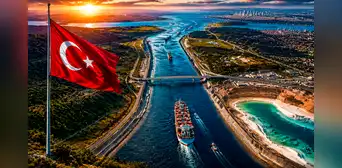 Turquía construye un canal de 45 km que conectará 2 mares y aliviará el tráfico de un estrecho clave por más de US$1.000 millones Turquía construye un canal de 45 km que conectará 2 mares y aliviará el tráfico de un estrecho clave por más de US$1.000 millones