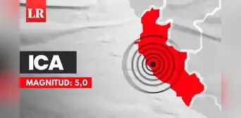 Temblor en Ica: sismo de magnitud 5,0 remeció esta mañana electoral, según el IGP Temblor en Ica: sismo de magnitud 5,0 remeció esta mañana electoral, según el IGP
