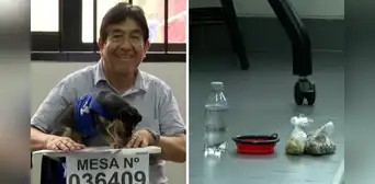 Ciudadano fue a votar con su perrita y lo eligen miembro de mesa ante falta de personal: "Ya lo intuía"