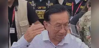 Presidente Balcázar acude a votar y envía mensaje a los contendores: "Que quien pierda respete los resultados" Presidente Balcázar acude a votar y envía mensaje a los contendores: "Que quien pierda respete los resultados"