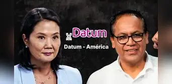 Flash Electoral Datum: Keiko Fujimori con 50,53% y Roberto Sánchez con 49,47% en los resultados de la segunda vuelta