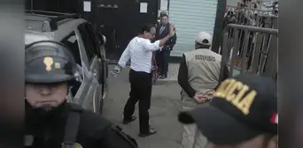 Roberto Sánchez recibió flash electoral junto con Pedro Castillo en el penal de Barbadillo
