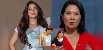 Kyara Villanella impacta al presentar por primera vez a su novio en plena transmisión con Keiko Fujimori: "¿Te va a dar un ataque de pánico?"