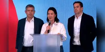 Keiko Fujimori minimiza resultado de conteo rápido: "Sería irresponsable definir el resultado en base a una muestra" Keiko Fujimori minimiza resultado de conteo rápido: "Sería irresponsable definir el resultado en base a una muestra"