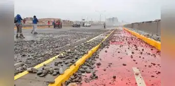 Costa Verde sigue cerrada tras ingreso del mar y caída de rocas: oleajes anómalos afectan 106 puertos en Perú