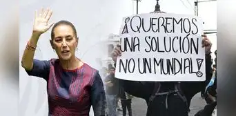 Maestros desafían al Gobierno de Sheinbaum y mantienen huelga indefinida a días del Mundial 2026 en México Maestros desafían al Gobierno de Sheinbaum y mantienen huelga indefinida a días del Mundial 2026 en México