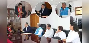 Presidente de la Corte de Lambayeque sostuvo reunión de coordinación con representantes del Ministerio de Justicia y Derechos Humanos
