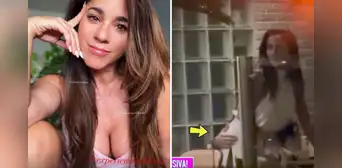 Vanessa Terkes es captada con misterioso hombre: discuten en la calle y terminan en un hotel
