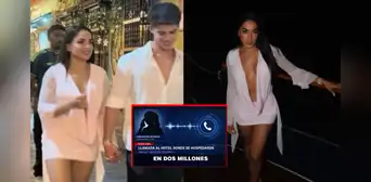 Onelia Molina y modelo venezolano habrían dormido juntos en suite presidencial de más de S/2,000 la noche: Magaly Medina muestra pruebas
