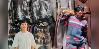Creó casacas con sus frazadas tigre para promocionar su negocio en TikTok y terminó siendo viral: "A mucha gente le gustó"