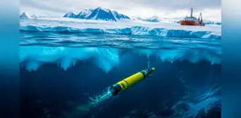 Un robot desaparece 8 meses bajo el hielo de la Antártida y regresa con datos de zonas nunca exploradas que inquietan a científicos