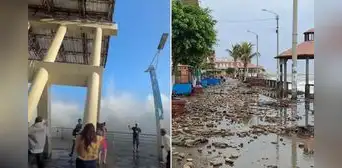 Marina de Guerra prevé que oleaje anómalo se extienda en la costa peruana hasta el 16 de junio