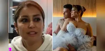 Karla Tarazona habla sobre rumores de embarazo tras boda con Christian Domínguez: "Mujer, tiene que ser a la segura; si no, la regreso" Karla Tarazona habla sobre rumores de embarazo tras boda con Christian Domínguez: "Mujer, tiene que ser a la segura; si no, la regreso"