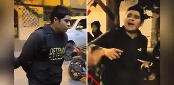Presunto delincuente llamó a su madre en pleno operativo: PNP lo detuvo por presuntos asaltos a conductores y le halló arma, municiones y marihuana