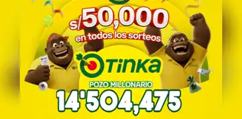 ¿Reventó? Resultados de La Tinka del miércoles 10 de junio: números ganadores, premios del Pozo Millonario, boliyapa, S/50.000 y más ¿Reventó? Resultados de La Tinka del miércoles 10 de junio: números ganadores, premios del Pozo Millonario, boliyapa, S/50.000 y más